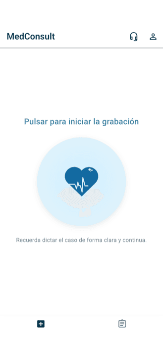 MedConsult, grabación de la consulta